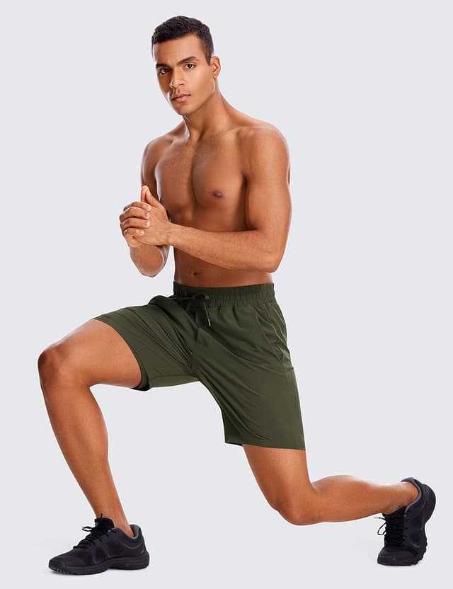 Detalle de CRZ Yoga Short de course Feathery-Fit 7 pouces NS001C pour homme