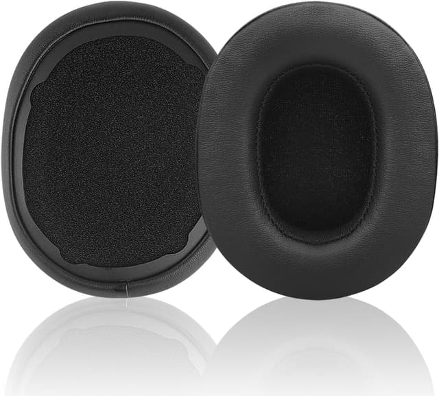 Detalle de Replacement Ear Pads for Skullcandy Crusher Wireless / Evo / ANC, Hesh 3/Evo/ANC (Memory Foam & Protein Leather) — Black