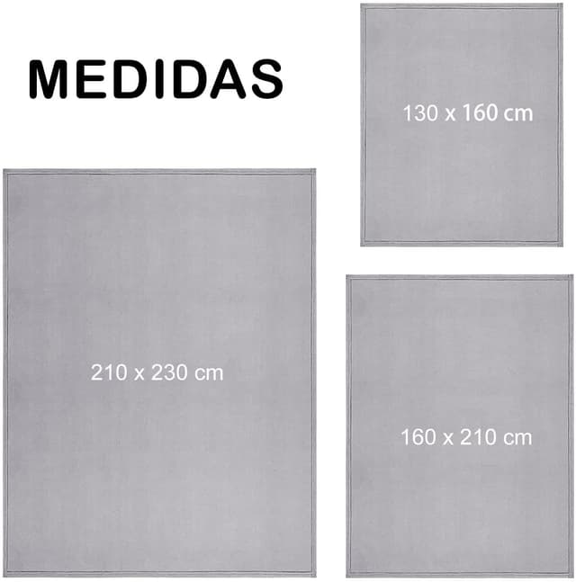 Thumbnail 5 de Mercury Textil manta 130x160 marrón