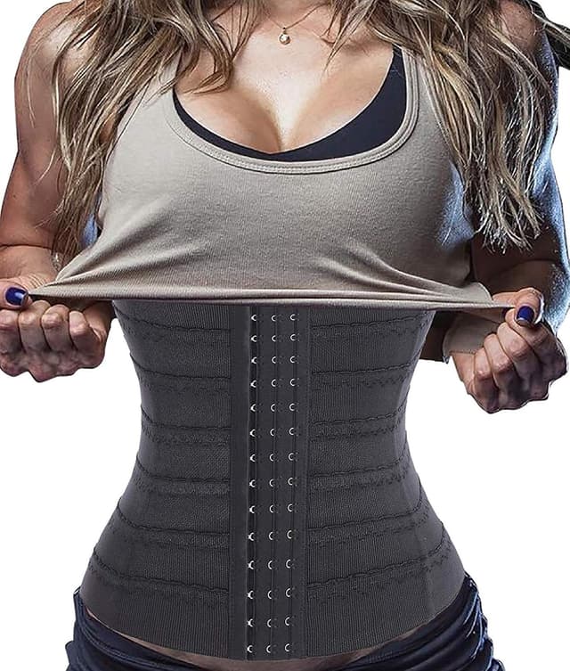 Detalle de Bafully Women’s Waist Trainer Girdle Corset Hourglass Body Shaper with Tummy Control