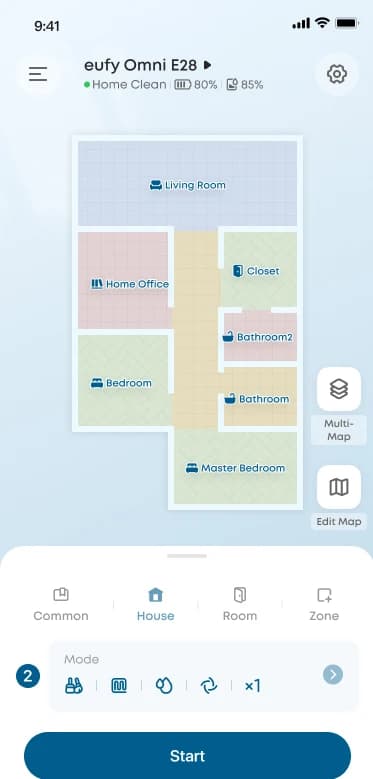 Thumbnail 34 de eufy Omni C28 Saug‑ und Wischroboter 15.000 Pa