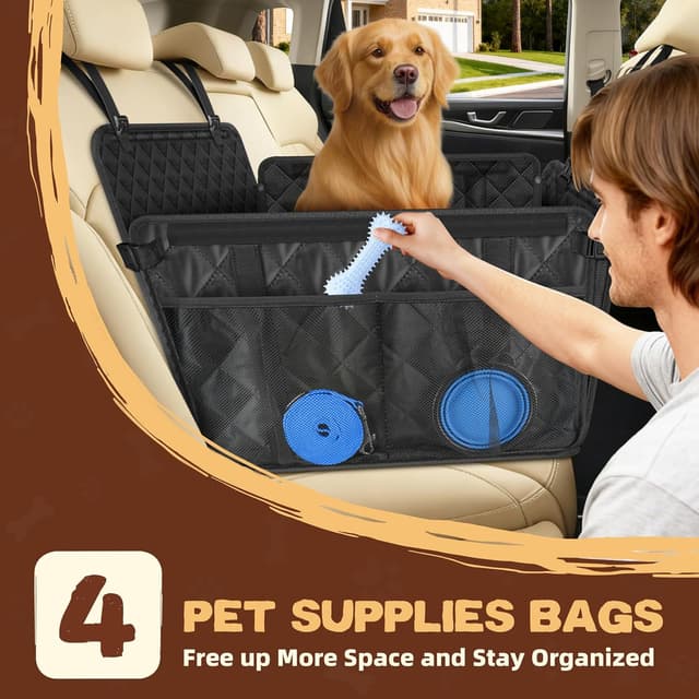 Thumbnail 6 de Looxmeer Extra Stabiler Hunde Autositz bis 26 kg