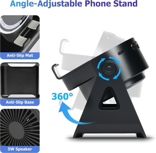 Thumbnail 4 de Cawinii Wireless Induction Bluetooth Speaker 5W