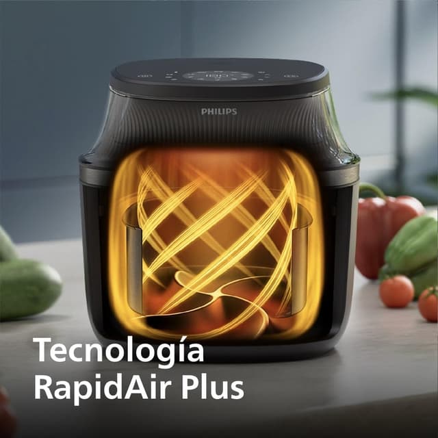 Thumbnail 2 de Philips Airfryer Serie 3000 7.2L 🥘 Tecnología RapidAir Plus