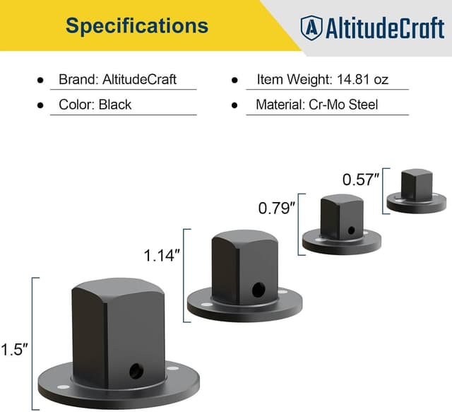 Thumbnail 6 de AltitudeCraft 2025 Impact Adapter Set 4pc 🛠