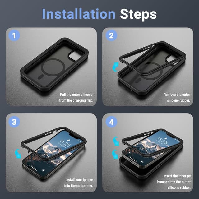 Detalle de jaroco Magnetic iPhone 13 Case 6.1"