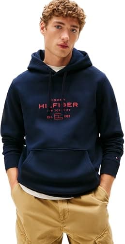 Detalle de Tommy Hilfiger Sudadera Oval Graphic con logo, M