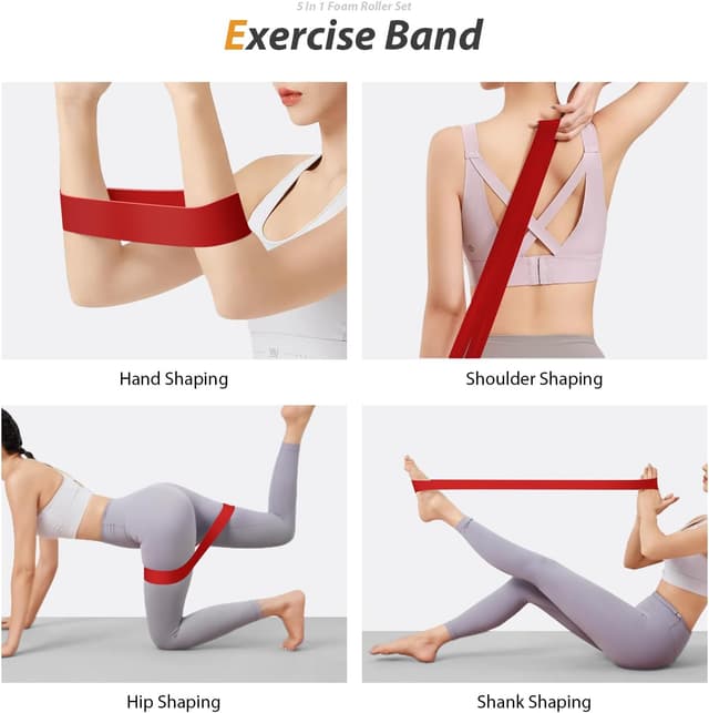 Thumbnail 5 de 5 in1 Foam Roller Set—Deep Muscle Massage 🧘♀