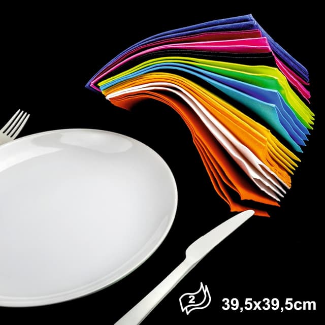 Thumbnail 2 de Renova serviettes de papier gold rouge 40 🍽