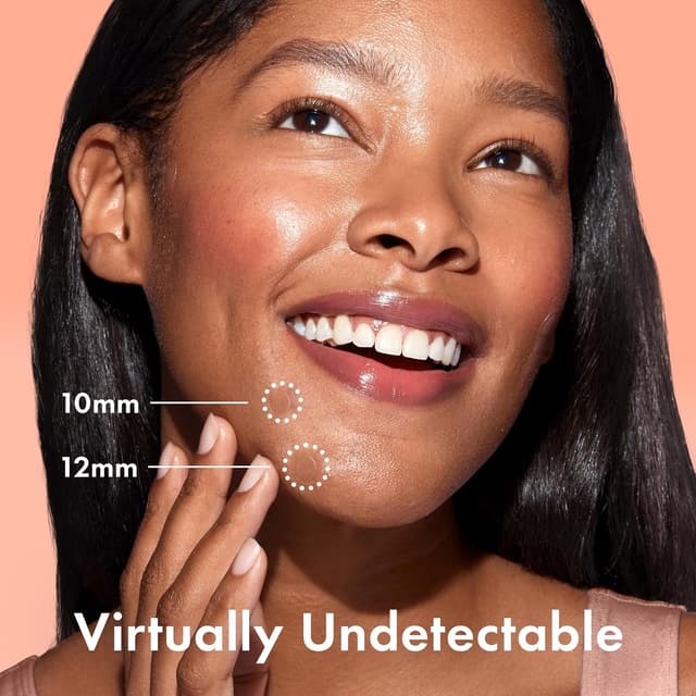 Detalle de Rael Miracle Invisible Spot Cover Hydrocolloid Acne Spot Patches (96 count, 2 sizes)