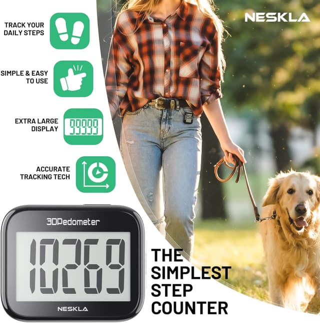 Detalle 2 de NESKLA 3D Pedometer 26.5 g