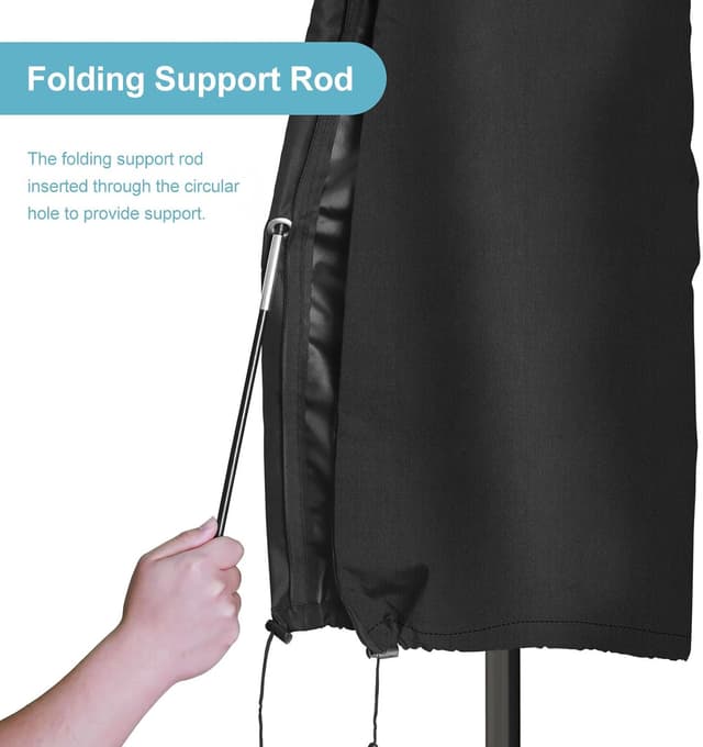 Detalle 1 de Parasol cover 300D Oxford 195cm