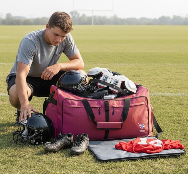 Detalle de Bago Holdall 140L shoe compartment bag