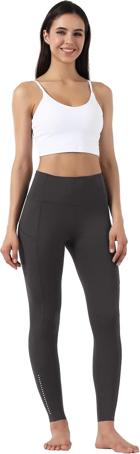 Detalle de Leovqn High Waist Gym Leggings 4-way stretch