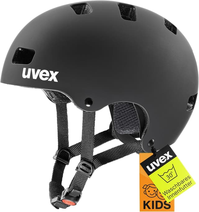 Detalle de uvex Kid 3 cc – robuster Fahrradhelm für Kinder mit verstellbarem IAS-System