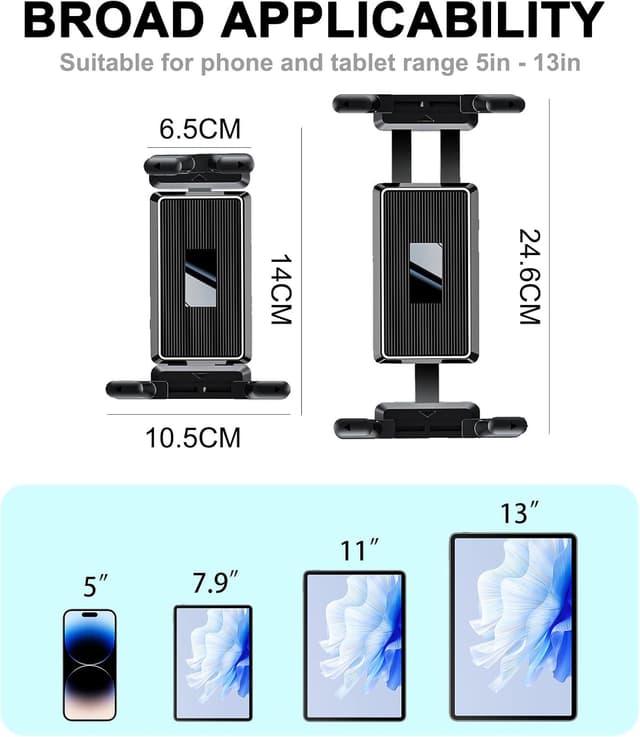 Thumbnail 1 de CMANLNYK Car Tablet Phone Holder 360°