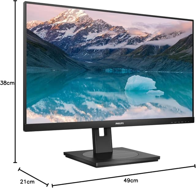 Thumbnail 6 de Philips 242S9JML 24" Full HD: monitor con altezza regolabile, VA e connettività HDMI/DisplayPort + hub USB