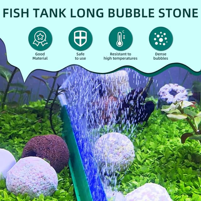 Thumbnail 4 de Uotyle 2pcs Blue Mineral Air Bubbler for Aquarium 🐟