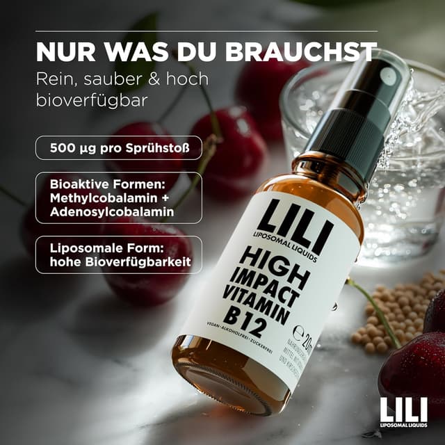 Detalle 2 de Vitamin B12 Spray 500 µg, 160 Sprühstöße