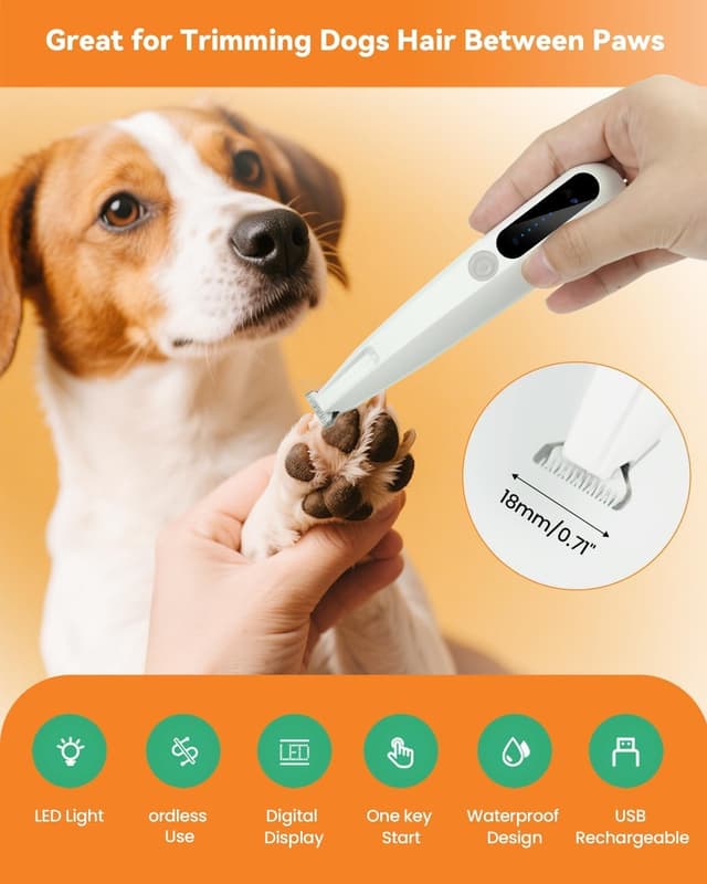Thumbnail 1 de QWUE Dog Paw Trimmer with Ceramic Blades