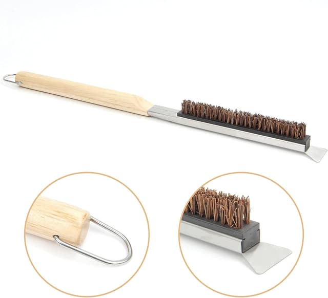 Thumbnail 2 de Pizza Oven Brush 26in Pizza Stone Cleaner