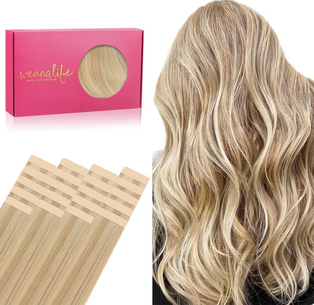 Detalle de WENNALIFE Extension capelli 25 cm 20 pz