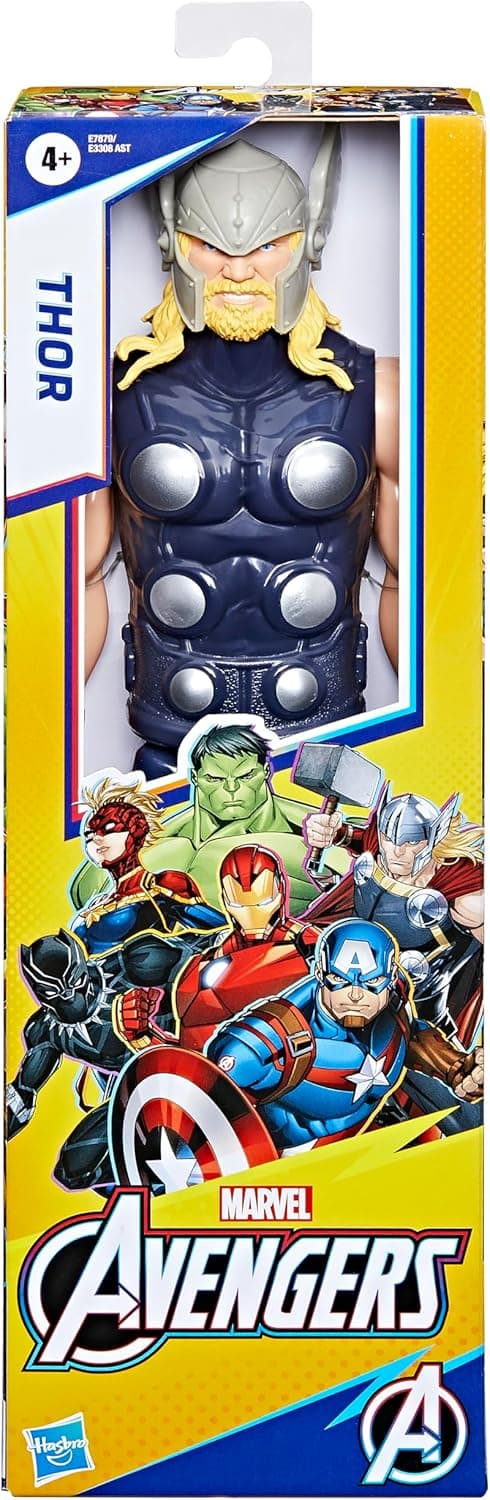 Detalle 2 de Marvel Titan Hero Series Thor 12” Action Figure (Avengers)