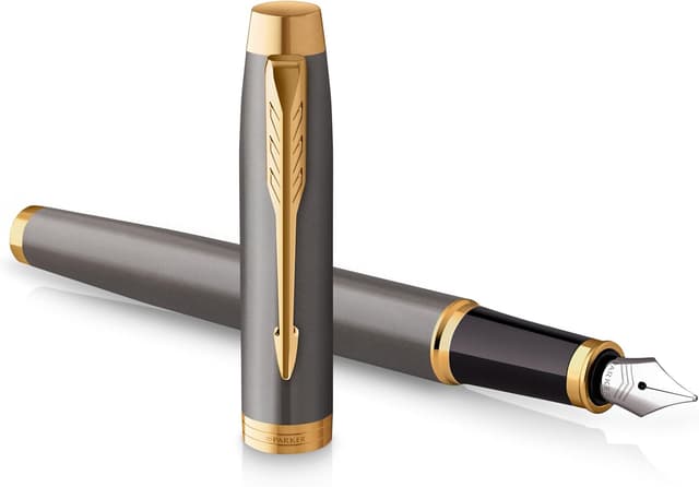 Detalle de Parker IM Penna Stilografica Laccatura Grigia