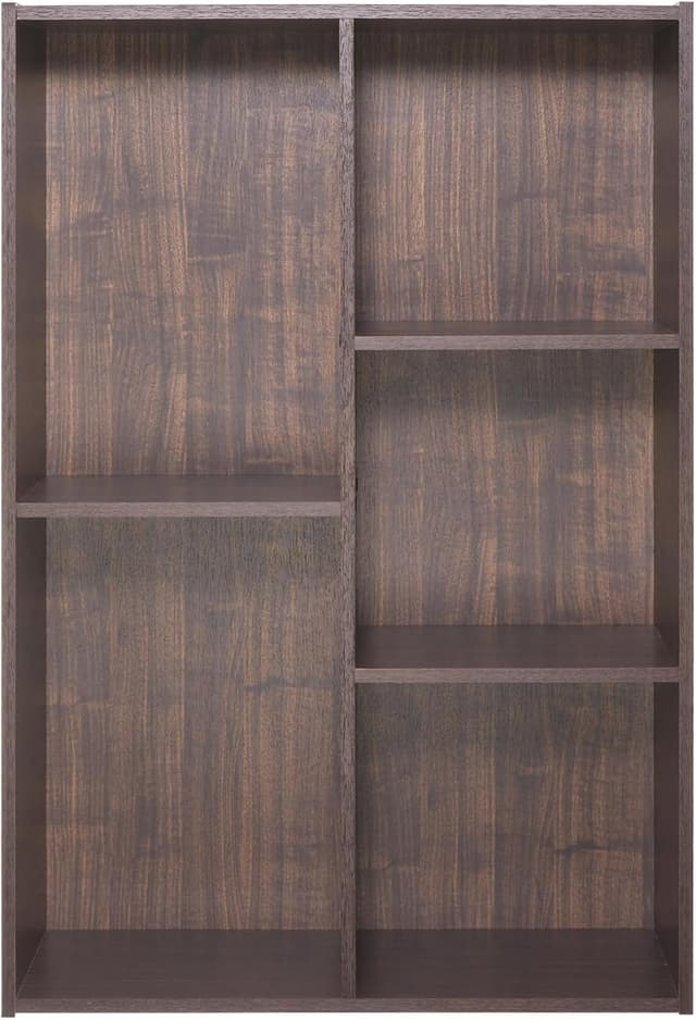 Detalle 2 de Iris Ohyama CX-23C libreria angolare da parete in legno, larghezza 60 cm, 5 livelli modulare