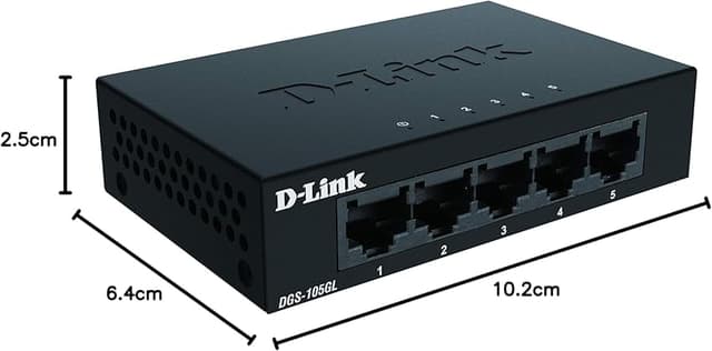Thumbnail 4 de D-Link DGS-105GL Switch Gigabit 5 Puertos 🎛️ Sin gestión