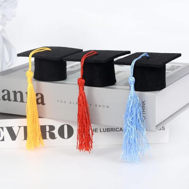 Detalle de MaoNativey Mini Weinflasche Deko Hut – 6 Stück