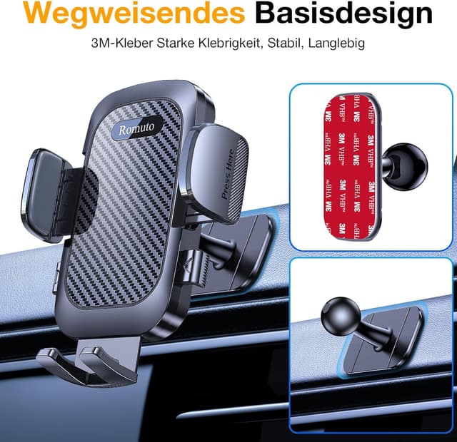 Thumbnail 6 de Romuto Handyhalterung Auto 360°