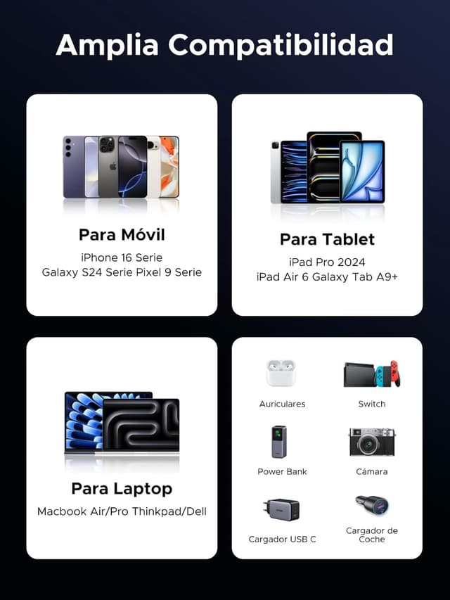 Thumbnail 3 de UGREEN Cable USB C 60W - Carga Rápida para Dispositivos ⚡