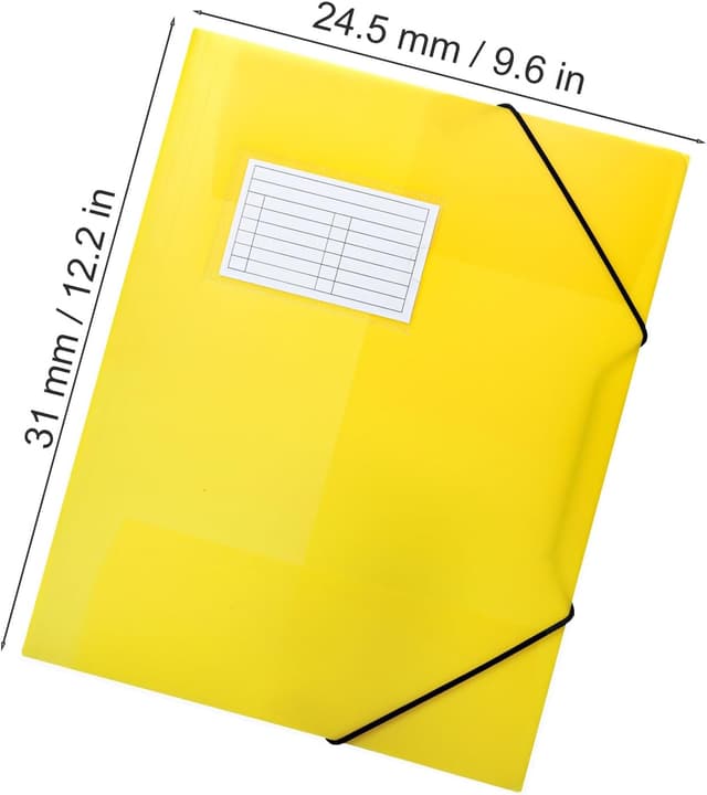 Thumbnail 4 de DoocliB Sammelmappe A4 3er Set Gelb