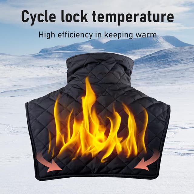 Thumbnail 4 de FINEVERNEK Scaldacollo moto impermeabile antivento per petto e spalle 🧣