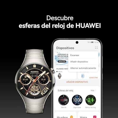 Thumbnail 8 de HUAWEI Watch 5 46mm — smartwatch marrón