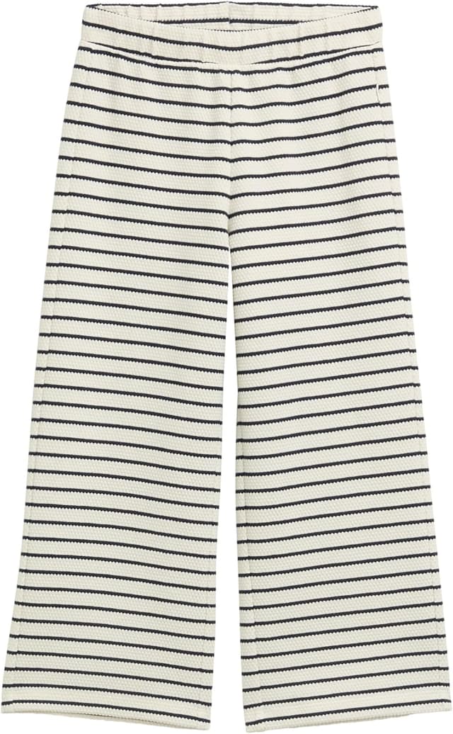 Detalle de TOM TAILOR 1045138 pantaloni felpati a righe effetto popcorn per bambine e ragazze