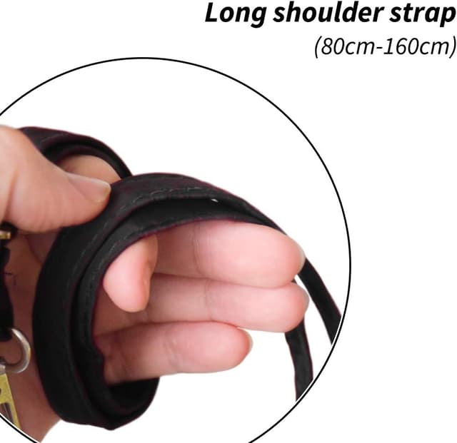 Detalle 2 de WITERY Women’s Small Cross Body Phone Bag with Detachable Strap & Armband Neck Strap