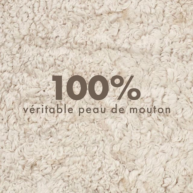 Thumbnail 5 de Nordic Sheep Tapis Peau de Mouton 170x110 cm