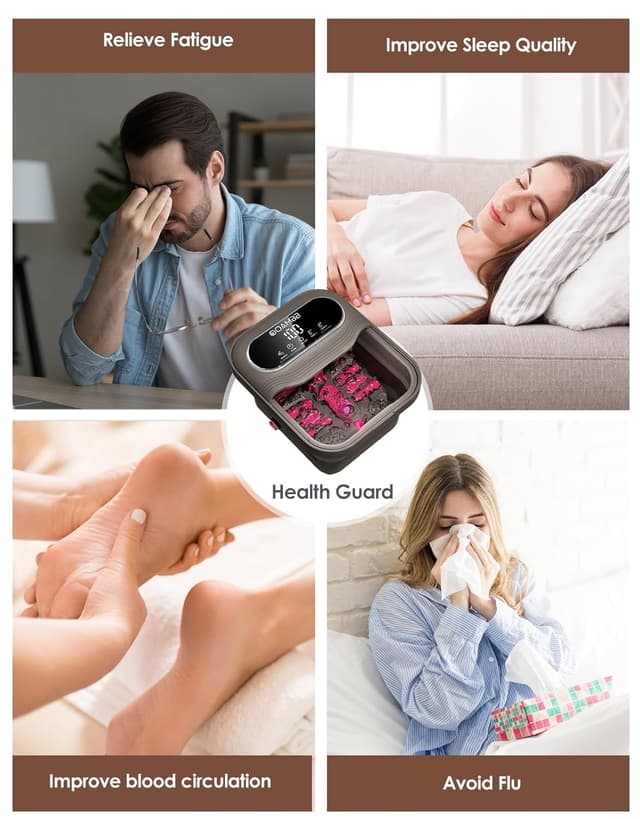 Thumbnail 6 de OOAMBB Collapsible Foot Spa 95–118°F 🛀