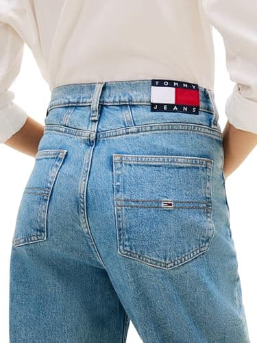 Detalle de Tommy Jeans MOM Jean UHR TPR AI4116 DW0DW21392 30W/30L
