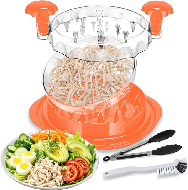 Detalle de SoLuna.® Chicken Shredder 30cm (XL, 3 layers) for pulled chicken, pork & veg