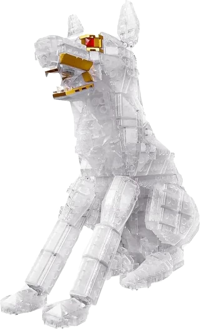 Detalle de BlueBrixx Pro 108499 Karpatenhund mit 1027 Steinen