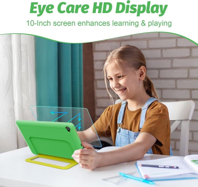 Thumbnail 6 de MUISOO 10 Zoll Kinder Tablet Android 14 Grün