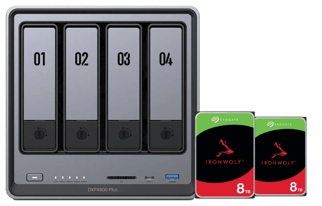 Detalle de UGREEN DXP4800 Plus 112 TB NAS