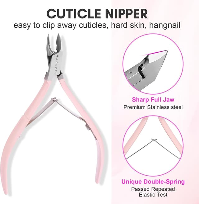 Detalle de Makartt coupe cuticule professionnel 3 en 1 💅