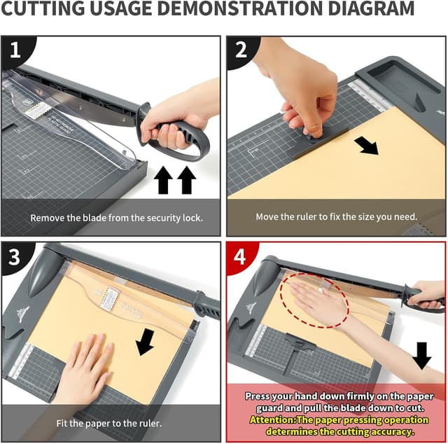 Thumbnail 6 de JIELISI 12 Inch Heavy Duty Paper Trimmer