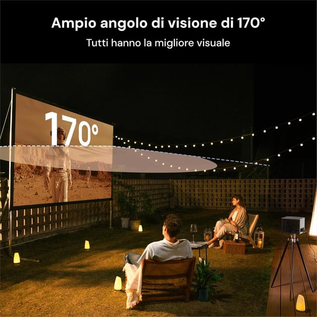 Thumbnail 6 de Valerion Schermo proiettore esterno 150 pollici