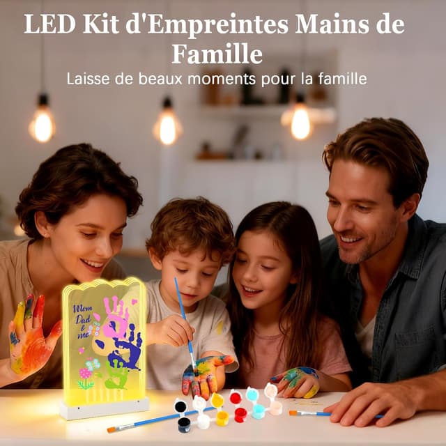Thumbnail 5 de Herefun Kit empreinte famille 4 đŒ