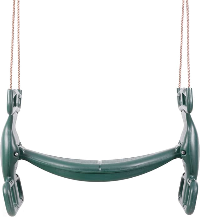 Thumbnail 6 de Outdoor Swingset Plastic Double Glider Playground Patio Swing for 2 Kids, Green